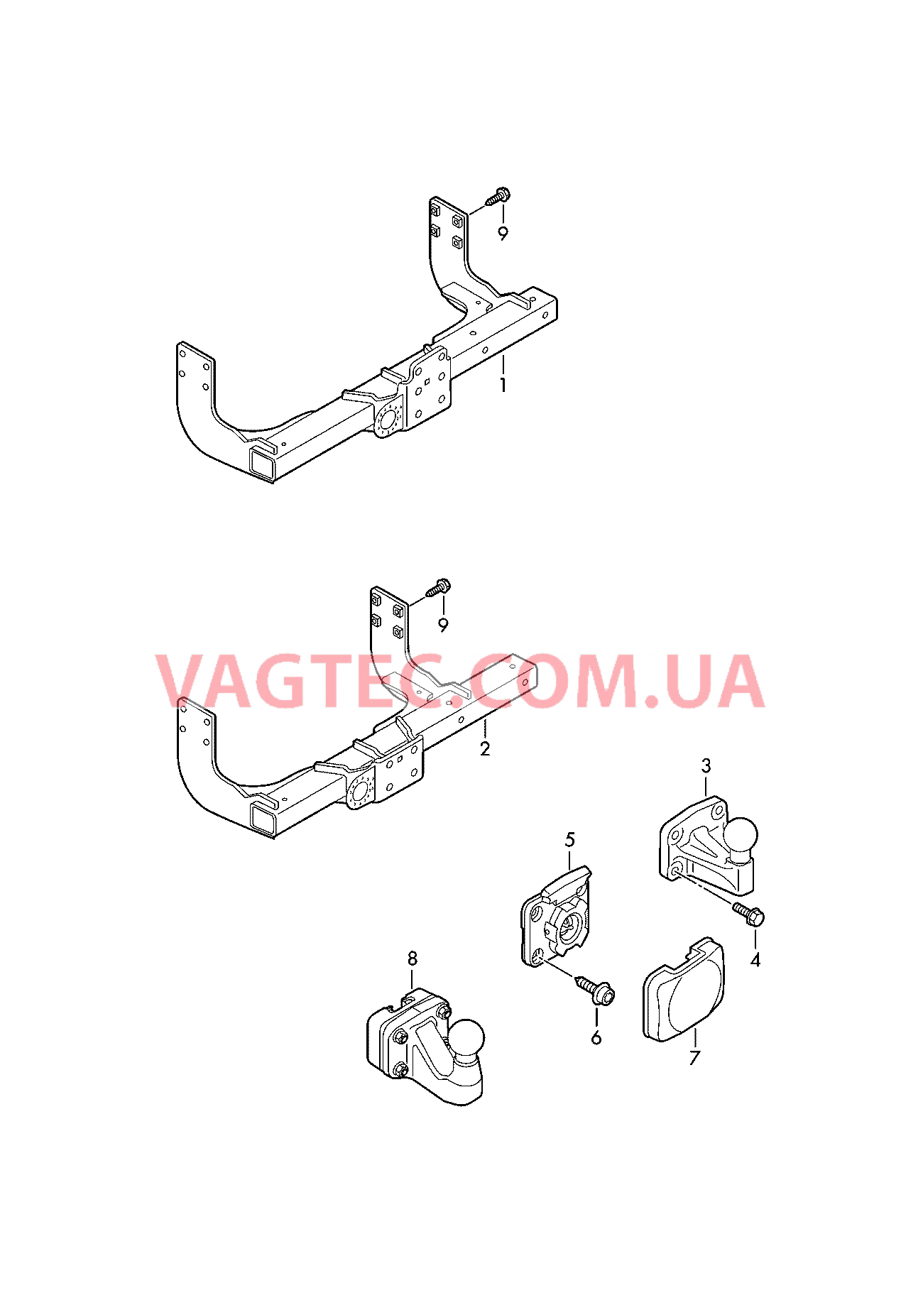 Траверса  для VOLKSWAGEN Crafter 2019