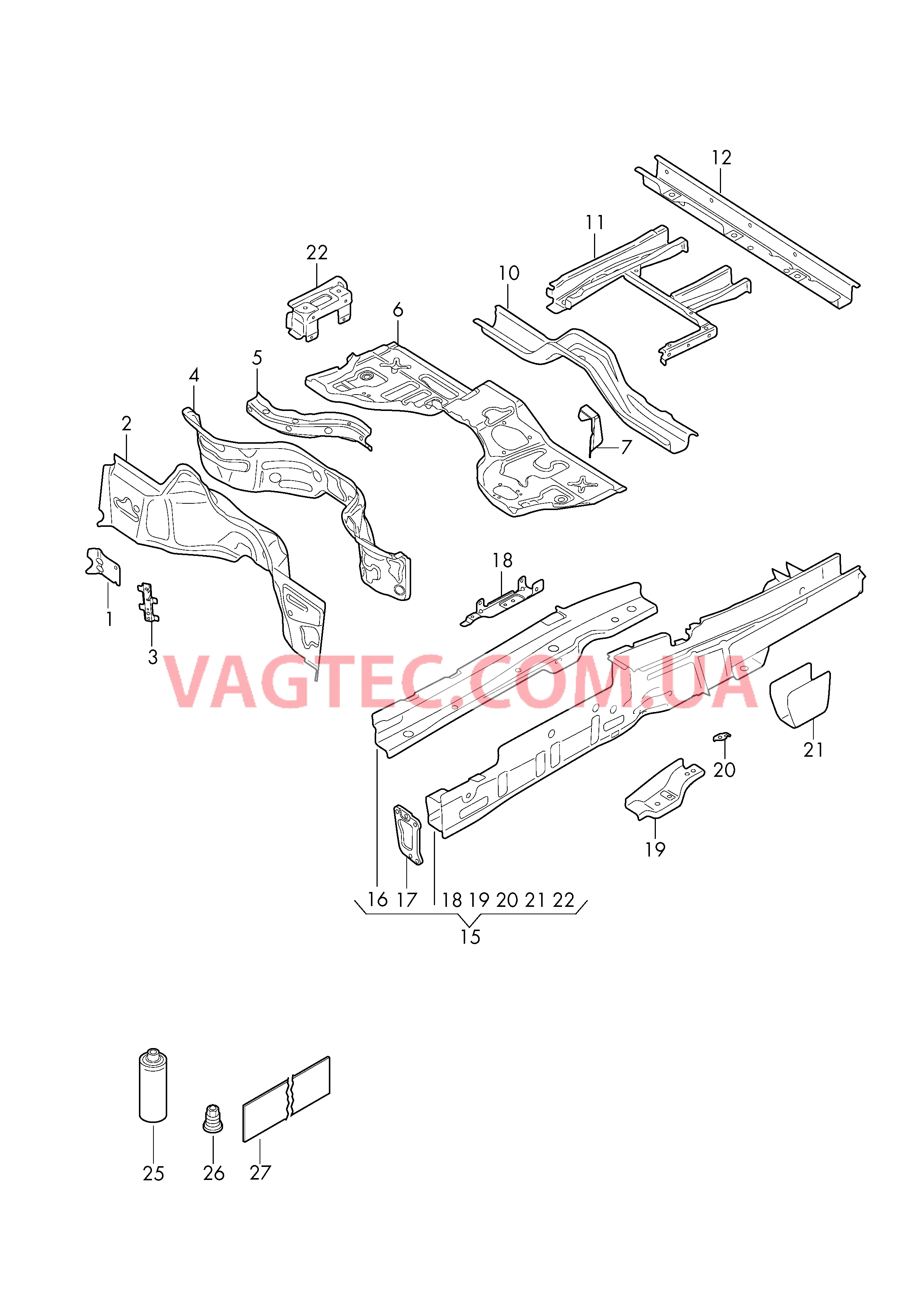 Pама Лонжерон  для VOLKSWAGEN Crafter 2019